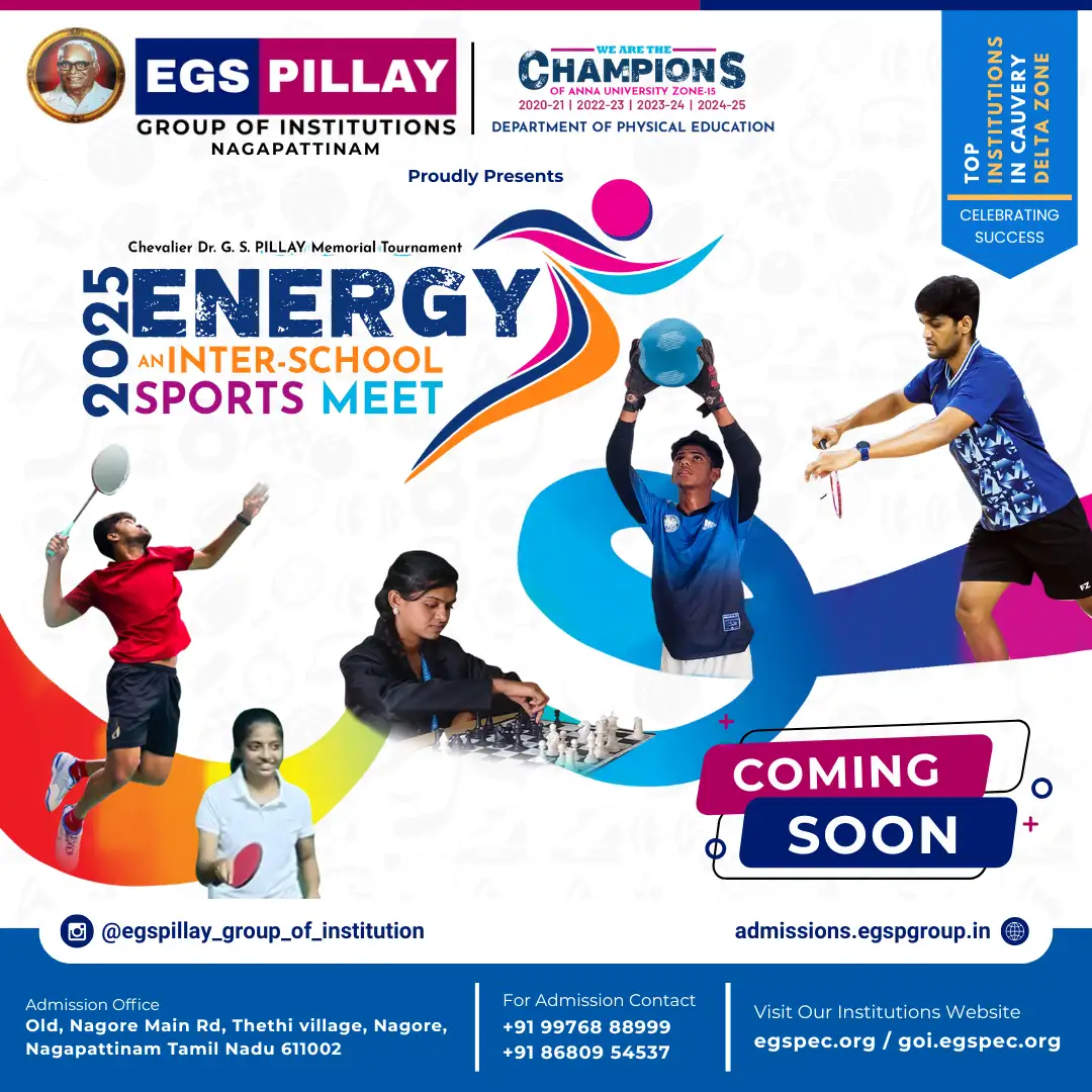 2025 Energy Inter School Sports Meet